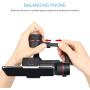 BONFOTO V5-New 3-Axis Handheld Gimbal Stabilizer w/Focus Pull & Zoom for iPhone Xs Max Xr X 8 Plus 7 6 SE Android Smartphone Samsung Galaxy S9+ S9 S8+ S8 S7 S6 Q2 Edge Black