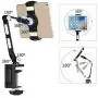 Suptek Aluminum Tablet Desk Mount Stand 360° Flexible Cell Phone Holder for iPad, iPhone, Samsung, Asus and More 4.7-11 inch Devices, Good for Bed, Kitchen, Office (YF208B) Suptek Aluminum Tablet Desk Mount Stand 360° Flexible Cell Phone Holder for iPad, iPhone, Samsung, Asus and More 4.7-11 inch Devices, Good for Bed, Kitchen, Office (YF208B)