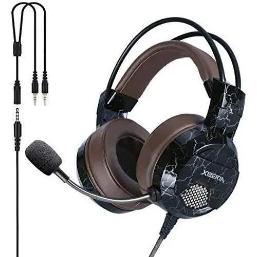 XIBERIA E1 PS4 Gaming Headset Xbox One Headphones Computer PC Mic Stereo Gamer Microphone for PC/Playstation 4/Xbox One/Laptop/Tablet/Cell Phone/Mac XIBERIA E1 PS4 Gaming Headset Xbox One Headphones Computer PC Mic Stereo Gamer Microphone for PC/Playstation 4/Xbox One/Laptop/Tablet/Cell Phone/Mac