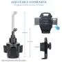 Car Cup Holder Phone Mount,Adjustable Automobile Cup Holder Smart Phone Cradle Car Mount with a Flexible Long Neck Compatible for Cell Phones iPhone Xs Max/X/8/7 Plus/Galaxy and All Smartphones Car Cup Holder Phone Mount,Adjustable Automobile Cup Holder Smart Phone Cradle Car Mount with a Flexible Long Neck Compatible for Cell Phones iPhone Xs Max/X/8/7 Plus/Galaxy and All Smartphones