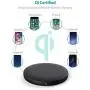 Qi Wireless Charging Pad RAVPower Qi Certified Ultra-Safe Wireless Charger Compatible iPhone Xs Max XR XS X 8 Plus 8, Galaxy S9 S8+ S8 & All Qi-Enabled Devices (AC Adapter is Not Included) Qi Wireless Charging Pad RAVPower Qi Certified Ultra-Safe Wireless Charger Compatible iPhone Xs Max XR XS X 8 Plus 8, Galaxy S9 S8+ S8 & All Qi-Enabled Devices (AC Adapter is Not Included)