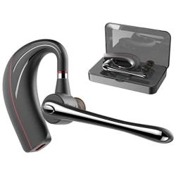 HonShoop Bluetooth Headset Handsfree Wireless Bluetooth Earpiece V5.0 in Ear with Stereo Mic for Compatible iPhone Android Cell Phones Business/Workout/Driving