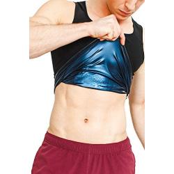 Sweat Shaper Men’s Premium Slimming Shapewear Workout Sauna Tank Top Vest