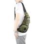 Sling Bag, Vanlison Small Sling Backpack, Small Chest Bag - Small Crossbody Bag For Men Women, Lightweight Shoulder Bag Green