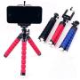 Car Style Mobile Phone Holder Flexible Octopus Tripod Bracket Selfie Stand Support for Camera