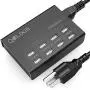 USB Charger, QOLIXM 8 Ports Charging Station (50W/10A) Multi Port USB Charger Hub Tablets & Multiple USB Devices USB Charger, QOLIXM 8 Ports Charging Station (50W/10A) Multi Port USB Charger Hub Tablets & Multiple USB Devices