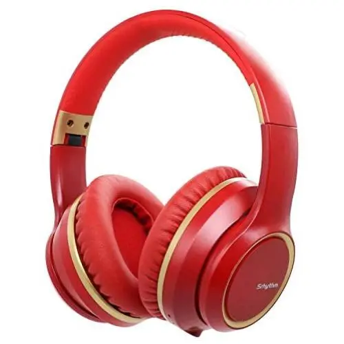 Noise Cancelling Headphones Wireless Bluetooth 5.0, Over-Ear Srhythm NC15 Headset with Microphones for Online Class/Home Office/TV/PC/Cell Phone-Low Latency Noise Cancelling Headphones Wireless Bluetooth 5.0, Over-Ear Srhythm NC15 Headset with Microphones for Online Class/Home Office/TV/PC/Cell Phone-Low Latency