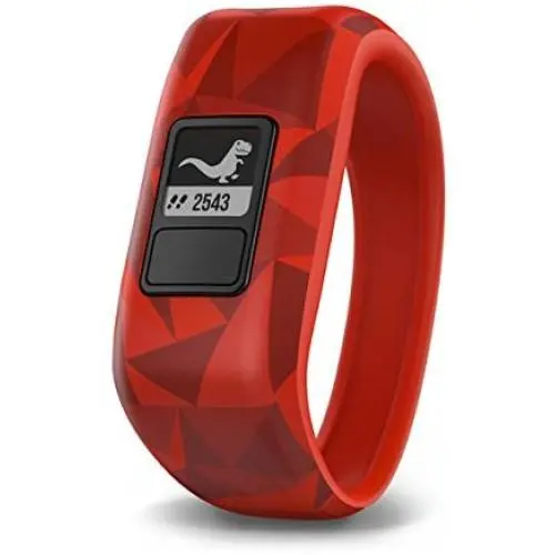 Garmin vívofit jr, Kids Fitness/Activity Tracker, 1year Battery Life, Red, Broken Lava Garmin vívofit jr, Kids Fitness/Activity Tracker, 1year Battery Life, Red, Broken Lava