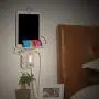 Socket Shelf, 9 Ports Wall Outlet Shelf with LED Sensor Night Light, Extra-Large Shelf with 6 Electrical Outlet, 3.4A 3 USB Ports(Fast Charging), Cable Holder and Smartphone Headphone Hanger Socket Shelf, 9 Ports Wall Outlet Shelf with LED Sensor Night Light, Extra-Large Shelf with 6 Electrical Outlet, 3.4A 3 USB Ports(Fast Charging), Cable Holder and Smartphone Headphone Hanger