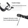 Bike Handlebar Extender Double Handlebar stem Extension Rack Aluminum Alloy Mount Holder with Carbon Fiber Bracket Space Saver for Bicycle Accessories Speedometer Flashlight Lamp Phone Mount，Black