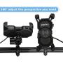 Leepiya Motorcycle Phone Mount with Wireless and USB Charger 10W Qi Fast Charging Cell Phone Holder for Motorcycle ATV Boat Snowmobile Compatible with iPhone 11 Xs MAX XR X 8 8P Samsung S10 S9 S8