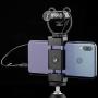 Ultracompact Cell Phone Video Microphone, Camera Video Mic for iPhone, Android Phone, GoPro Hero, DJI Osmo, DSLR, Video Camera on Vlogging/Wedding/Interview/Podcasting/Facebook Live/Run-n-Gun Shoot