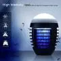 Bug Zapper Mosquito Killer Fly Trap Mosquito Attractant Trap with Camping Lamp for Outdoor and Indoor, Cordless Zapper with Hook, Hangable Bug Zapper Mosquito Killer Fly Trap Mosquito Attractant Trap with Camping Lamp for Outdoor and Indoor, Cordless Zapper with Hook, Hangable