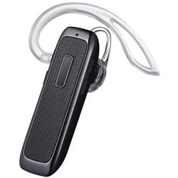 Bluetooth Headset, Marnana Wireless Bluetooth Earpiece with 18 Hours Playtime and Noise Cancelling Mic, Ultralight Earphone Hands-Free for iPhone iPad Tablet Samsung Android Cell Phone Call -Upgraded