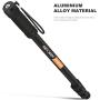 Camera Monopod,K&F Concept 4-Section 67"/171CM Compact Portable Travel DSLR Monopod Unipod Stand Walking Trekking Stick Aluminum Alloy Lightweight SLR Cameras Canon Nikon Sony Camcorder Video