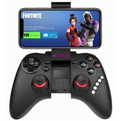 AOVAVO Mobile Game Controller &Joystick& Mobile Gaming Wireless Controller,Gamepad for PUBG Compatible Android Mobile Phone PC Android TV Box (Black)