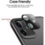[3 Pack] OUNIER Camera Lens Protector for iPhone 11 Camera Films Metal Frame 9H Tempered Glass Protection Easy Install High Definition Anti-Scratch Compatible with Apple iPhone 11 Camera Film(6.1)
