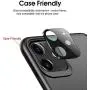 [3 Pack] OUNIER Camera Lens Protector for iPhone 11 Camera Films Metal Frame 9H Tempered Glass Protection Easy Install High Definition Anti-Scratch Compatible with Apple iPhone 11 Camera Film(6.1)