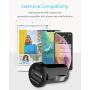 Wishinkle UL Certified USB Car Charger, 12W/2.4A Fast Car Charger Mini Cigarette Lighter USB Charger Compatible with iPhone 11/11 pro/XR/X/XS, Samsung Note 9/Galaxy S10/S9/S8 and More