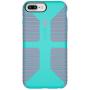 Speck Products CandyShell Grip Cell Phone Case for iPhone 8 Plus/7 Plus/6S Plus/6 Plus - Caribbean Blue/Bubblegum Pink