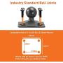 iBOLT TabDock Bizmount AMPs - Heavy Duty Drill Base Mount for All 7" - 10" Tablets (iPad, Samsung Tab) for Cars, Desks, Countertops: Great for Commercial Vehicles, Trucks, Schools, and Businesses