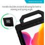 GumDrop FoamTech Case Designed for The New Apple iPad 10.2 7th Gen (2019) Tablet Commercial, Business and Office Essentials- Black, Rugged, Shock Absorbing, Extreme Drop Protection