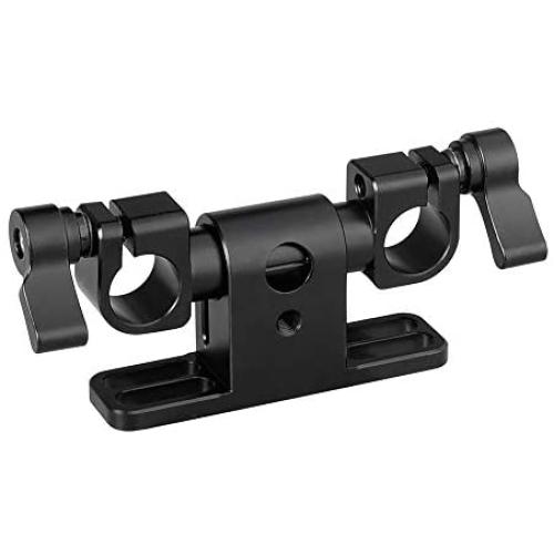 CAMVATE 360° Swivel Adjustable 15mm Dual Rod Clamp for Camera Shoulder Rig