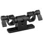 CAMVATE 360° Swivel Adjustable 15mm Dual Rod Clamp for Camera Shoulder Rig