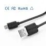 Mopower Micro USB Cable,5 Pcs 6FT High Speed USB 2.0 A Male to Micro B Charge and Sync Cables for Samsung,LG,BlackBerry and Motorola Smartphones & Tablets Black (5-Pack)