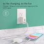 Multi-USB Wall Charger by Playa (4-Port Wall Charger Compatible w/iPhone 11, XS, XR, X, iPad, AirPods / S20, Note10 / Pixel 4, More) Phone Charger