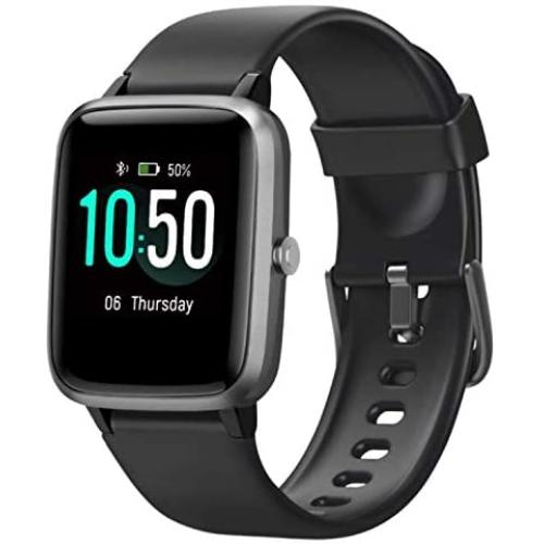 YAMAY Smart Watch Fitness Tracker Watches for Men Women, Fitness Watch Heart Rate Monitor IP68 Waterproof Digital Watch with Step Calories Sleep Tracker, Smartwatch Compatible iPhone Android Phones