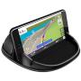 Loncaster Car Phone Holder, Car Phone Mount Silicone Car Pad Mat for Various Dashboards, Slip Free Desk Phone Stand Compatible with iPhone, Samsung, Android Smartphones, GPS Devices and More