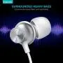 Wired Earbuds with Microphone, Overtime in-Ear Headphones with Pure Sound, Ear Buds with Mic, Earphones for iPhone 6/6s Plus/5s/SE, Galaxy, Android Smartphones, Tablets - Silver Wired Earbuds with Microphone, Overtime in-Ear Headphones with Pure Sound, Ear Buds with Mic, Earphones for iPhone 6/6s Plus/5s/SE, Galaxy, Android Smartphones, Tablets - Silver