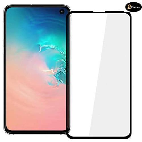 2-Pack HD Galaxy S10 Screen Protector, AYCFIYING Tempered Glass Film [Fingerprint ID Enabled] [3D Full Edge Covered] [9H Hardness] Case Friendly Glass Protector,for Samsung Galaxy S10