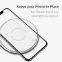 [Upgraded] ESR Wireless Charger, Metal Frame Ultra-Thin Fast Charging Pad, 7.5W for iPhone SE/11/11 Pro/11 Pro Max, 10W Fast Charging for Galaxy S20/S20 Ultra/Note10, Pixel 3/4, No AC Adapter, Silver