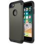iPhone 8 Case, Trianium Protanium Apple iPhone 8 Case (2017) with Heavy Duty Protection/Shock Absorption/Dual Layer TPU + Rigid Back Armor/Scratch Resistant/Reinforced Corner Frame -Gunmetal