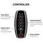 Comfier Cordless Foot and Leg Massager with Heat - Rechargable Air Massager Foot and Calf Massager with Multiple Settings, Heated Foot Warmer Massage for Calves Leg Foot Muscle Pain Relief