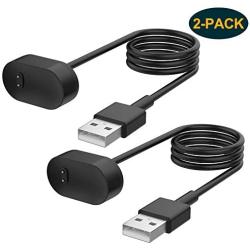 [2 Pack] Charger Cable for Fitbit Inspire HR, for Fitbit Inspire and for Fitbit Ace 2 Smartwatch, Replacement USB Charging Cord Accessories for Fitbit Inspire HR/for Fitbit Inspire (3.3 ft)