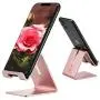 Cell Phone Stand Holder - ToBeoneer Aluminum Desktop Solid Portable Universal Desk Stand Compatible with All Mobile Smart Phone Huawei iPhone X 8 7 6 Plus 5 Ipad Mini Tablet Office Decor (Rose Gold) Cell Phone Stand Holder - ToBeoneer Aluminum Desktop Solid Portable Universal Desk Stand Compatible with All Mobile Smart Phone Huawei iPhone X 8 7 6 Plus 5 Ipad Mini Tablet Office Decor (Rose Gold)