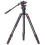 miliboo MUFA Camera Video Tripod Aluminum with Small Fluid Head 42cm Folded Height 2.08kg Weight