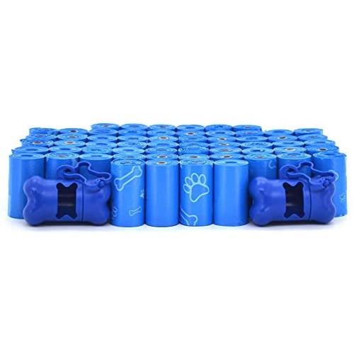 Best Pet Supplies Dog Poop Bags, Rip-Resistant and Doggie Waste Bag Refills with d2w Controlled-Life Plastic Technology