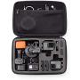 AmazonBasics Large Carrying Case for GoPro And Accessories - 13 x 9 x 2.5 Inches, Black