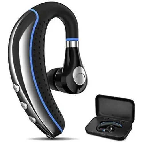 Bluetooth Headset, FimiTech Wireless Earpiece V5.0 Ultralight Hands Free Business Earphone with Mic for Business/Office/Driving Bluetooth Headset, FimiTech Wireless Earpiece V5.0 Ultralight Hands Free Business Earphone with Mic for Business/Office/Driving