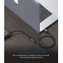 USB C Extension Cable, Stouchi 10Gbps USB Type C 3.1 Male to Female Fast Charging & Audio Data Transfer for 2020 iPad Pro, Nintendo Switch, Thunderbolt 3 MacBook Pro, Google Pixel 2 2 XL 3(1.64 FT)