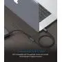 USB C Extension Cable, Stouchi 10Gbps USB Type C 3.1 Male to Female Fast Charging & Audio Data Transfer for 2020 iPad Pro, Nintendo Switch, Thunderbolt 3 MacBook Pro, Google Pixel 2 2 XL 3(1.64 FT)