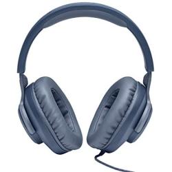JBL Quantum 100 - Wired Over-Ear Gaming Headphones - Blue