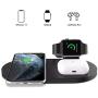Wonsidary Wireless Charger for AirPods with Wireless Charging Case, 3 in 1 Fast Wireless Charging Station for Apple Watch Charger,Airpods Pro,iPhone 11/11 Pro/11 Pro Max/XR/XS/Xs Max/X/8 Plus/8