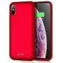 Trswyop Battery Case for iPhone Xs Max, 7800mAh Portable Charging Case for iPhone Xs Max Rechargeable External Battery Pack Extended Battery Protective Charger Case(6.5 inch)-Red Trswyop Battery Case for iPhone Xs Max, 7800mAh Portable Charging Case for iPhone Xs Max Rechargeable External Battery Pack Extended Battery Protective Charger Case(6.5 inch)-Red