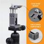 Cinema Mount MK III with Osmo Pocket Clip Kit: Video Stabilizer System for Smartphone & Camera, Cold Shoe Mounts, Standard Tripod Thread Mount, Smartphone Rig, Fit Arca Swiss, Solid Aluminum Grip