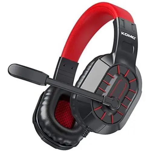BENGOO M202 Gaming Headset Headphones for Xbox One PS4 PC, Stereo Surround Sound Over Ear Headset with Noise Cancelling Mic, Soft Memory Earmuffs for Laptop, Mac, Nintendo Gamecube -Red BENGOO M202 Gaming Headset Headphones for Xbox One PS4 PC, Stereo Surround Sound Over Ear Headset with Noise Cancelling Mic, Soft Memory Earmuffs for Laptop, Mac, Nintendo Gamecube -Red